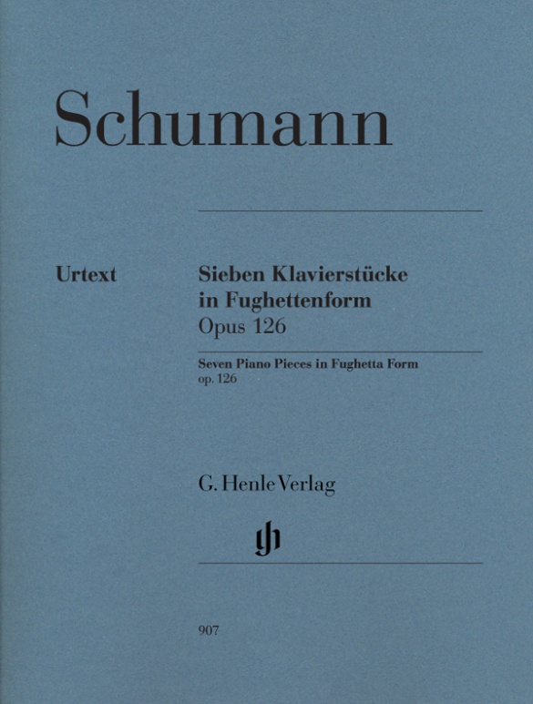 Sept pièces en forme de fughette pour le piano op. 126