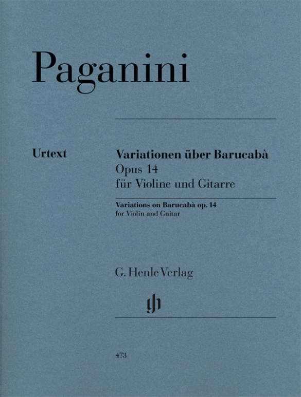 60 Variations on Barucabà op. 14 for Violin and Guitar