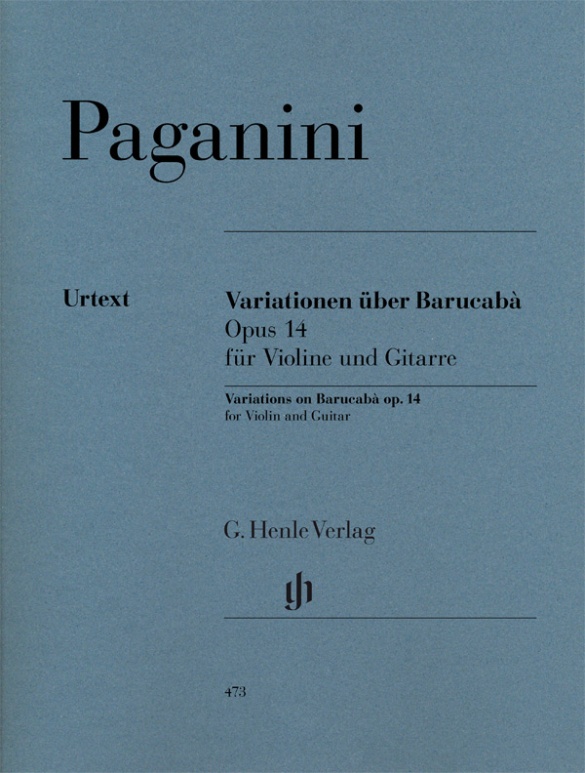 60 Variationen über Barucabà op. 14 für Violine und Gitarre