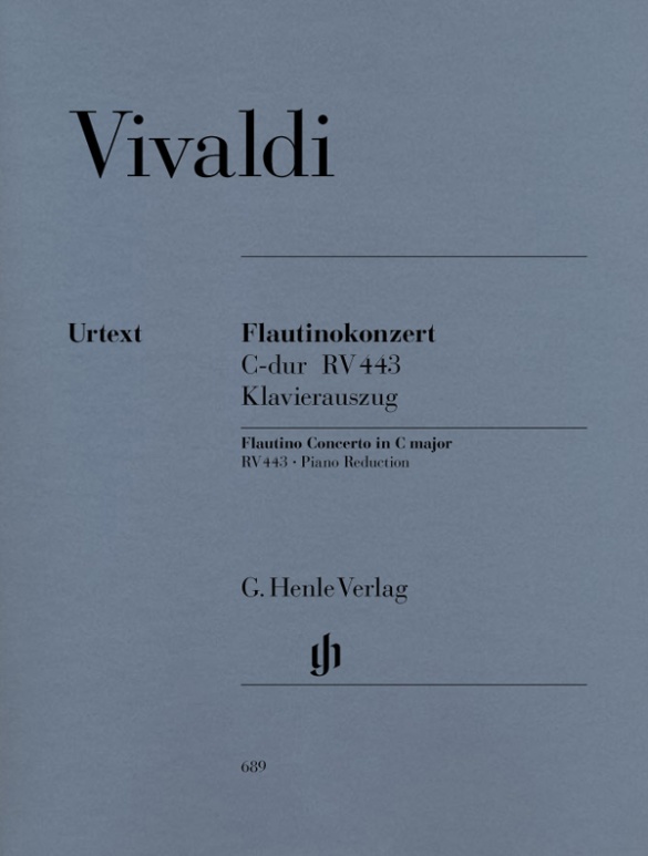 Flautino Concerto (Recorder/Flute) C major RV 443