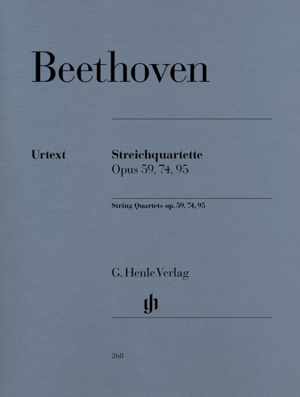 Streichquartette Opus 59, 74, 95