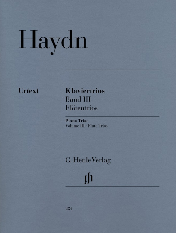 Klaviertrios, Band III für Klavier, Flöte (oder Violine) und Violoncello