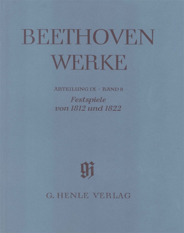 Abt. 9, Bd. 8 | Festspiele von 1812 und 1822