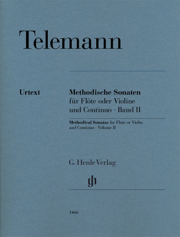 Methodical Sonatas for Flute or Violin and Continuo, Volume II