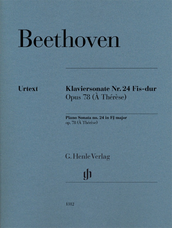 Klaviersonate Nr. 24 Fis-dur op. 78 (À Thérèse)
