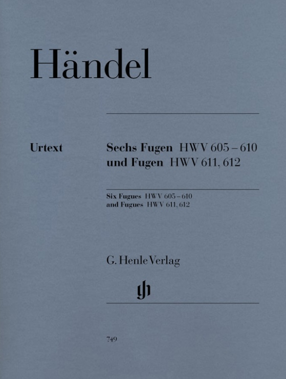 Six fugues HWV 605-610 et Fugues HWV 611 et 612