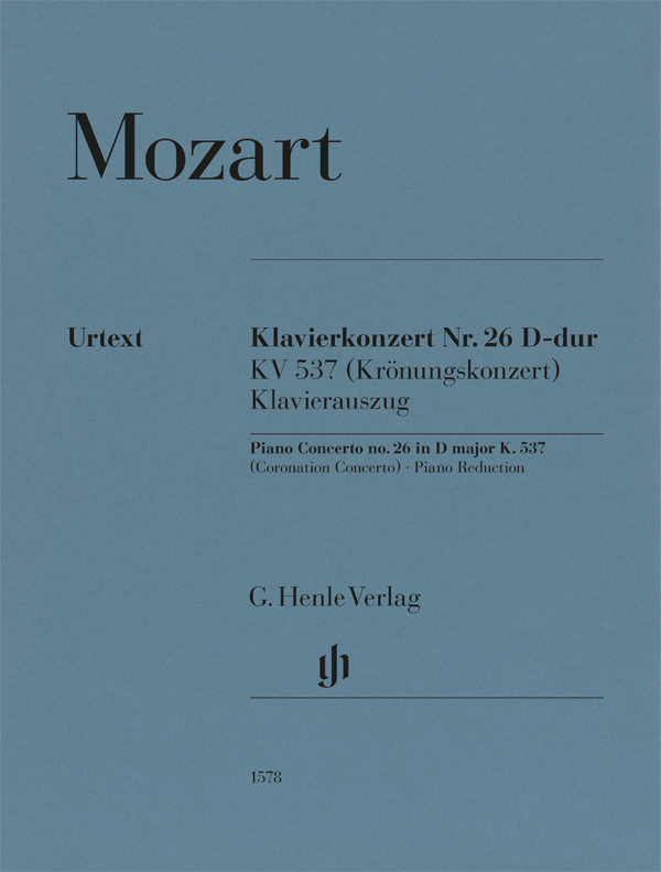 Piano Concerto no. 26 in D major K. 537