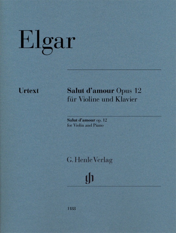 Salut d’amour op. 12 pour violon et piano