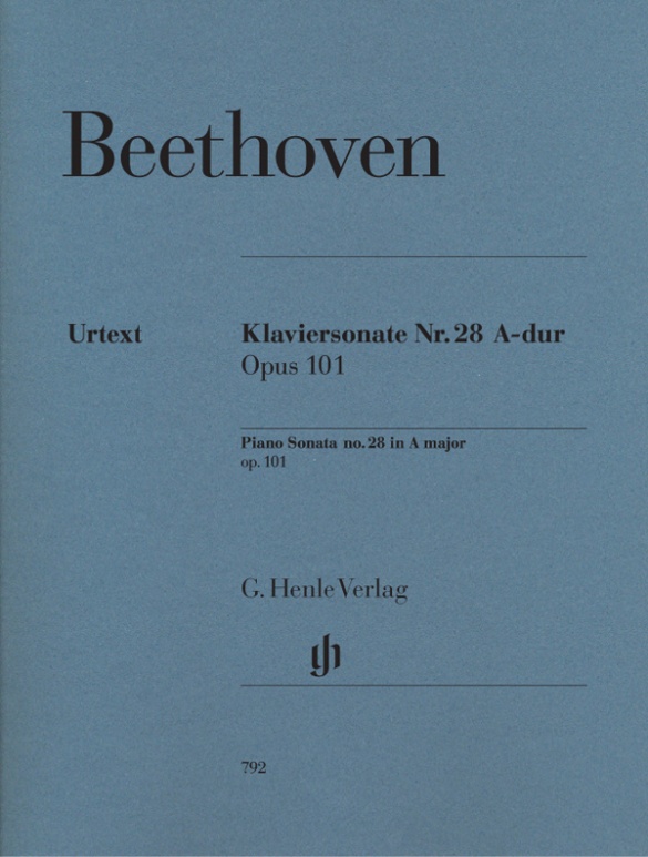 Klaviersonate Nr. 28 A-dur op. 101