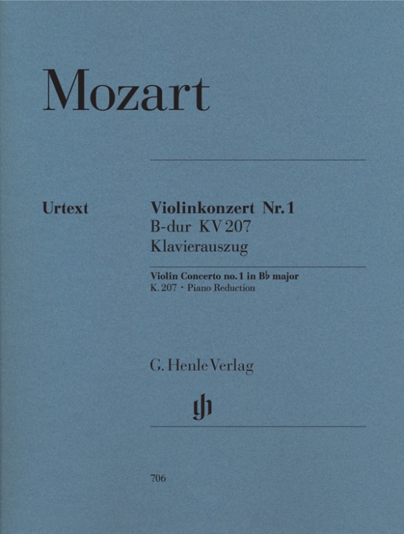 Violin Concerto no. 1 B flat major K. 207