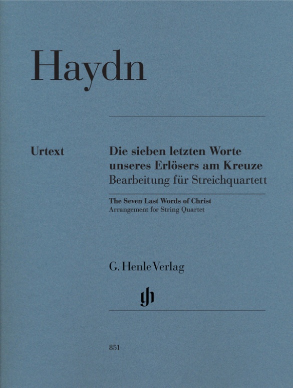 Die Sieben letzten Worte unseres Erlösers am Kreuze, Bearbeitung für Streichquartett Hob. XX/1B