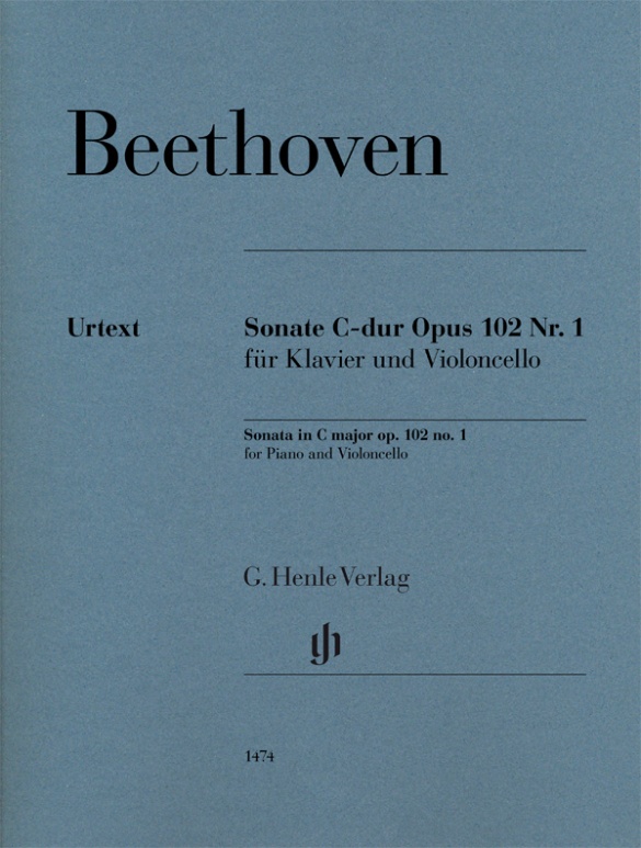 Violoncello Sonata C major op. 102 no. 1