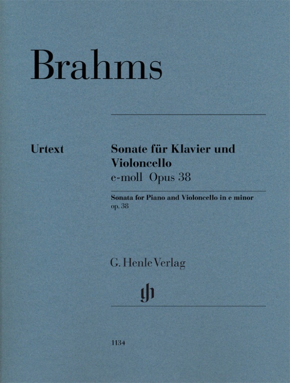 Sonate pour piano et violoncelle en mi mineur op. 38