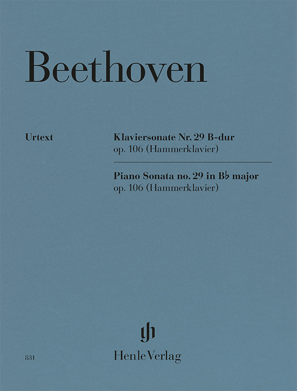 Piano Sonata no. 29 in B-flat major op. 106 (Hammerklavier)