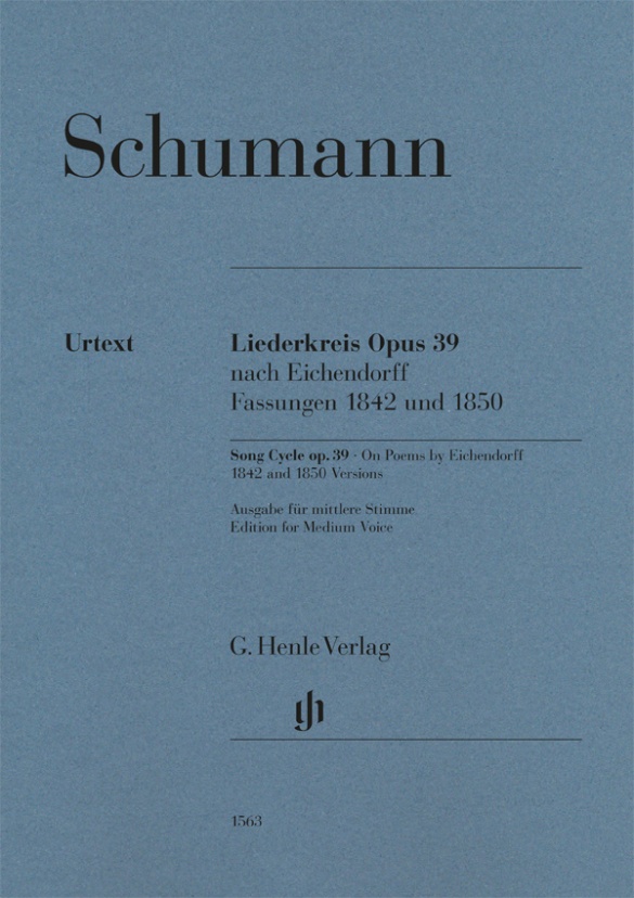 Liederkreis op. 39, sur des poèmes de Eichendorff, versions 1842 et 1850