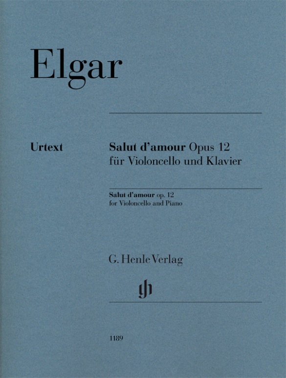 Salut d’amour op. 12 for Violoncello and Piano