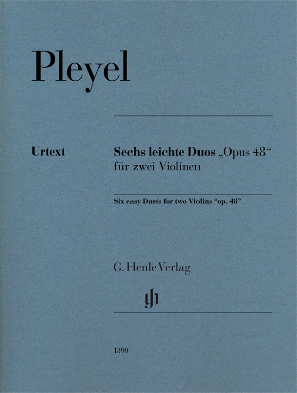 Six duos faciles «op. 48» pour deux violons