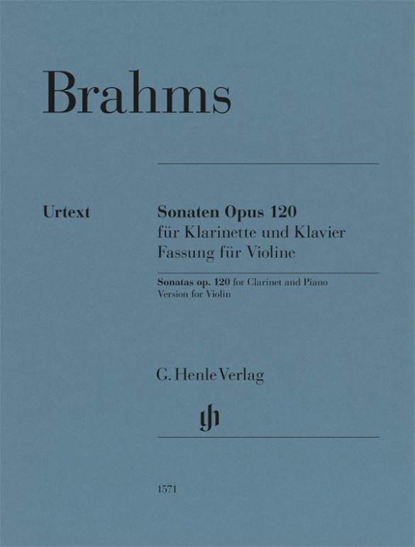 Sonates pour piano et clarinette op. 120