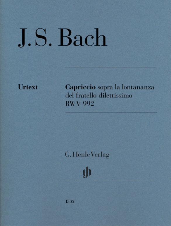 Capriccio sopra la lontananza del fratello dilettissimo B flat major BWV 992