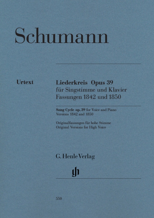 Liederkreis op. 39, sur des poèmes de Eichendorff, versions 1842 et 1850