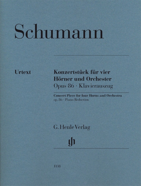 Konzertstück für vier Hörner und Orchester op. 86