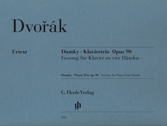 Dumky · Klaviertrio op. 90, Fassung für Klavier zu vier Händen