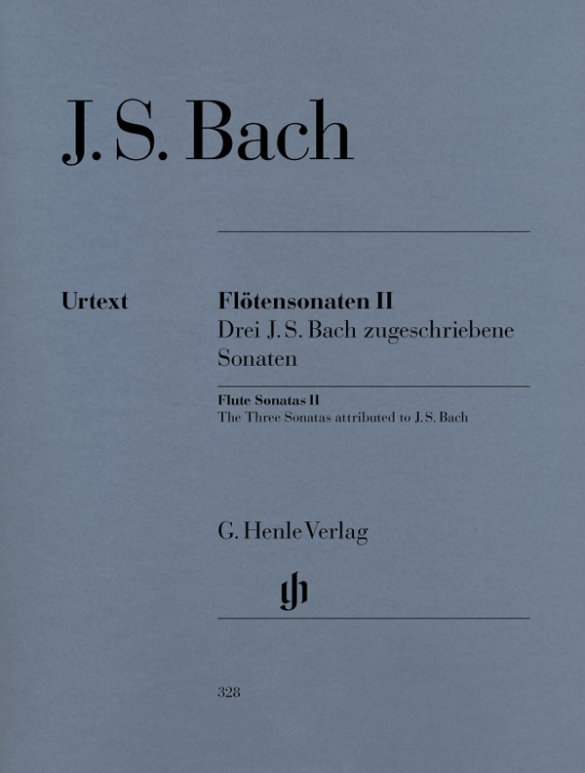 Sonates pour flûte, volume II (Trois sonates attribuées à J. S. Bach)