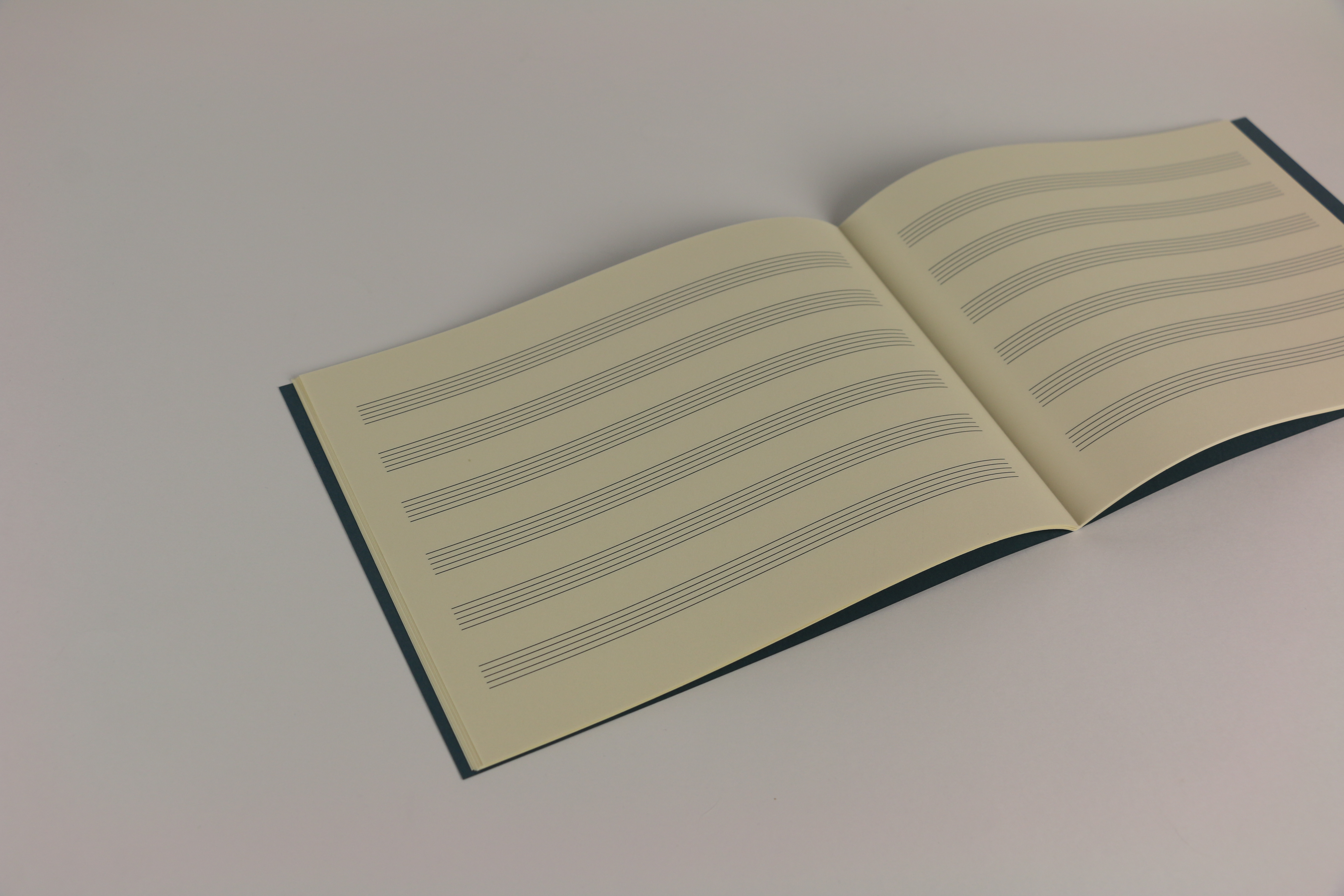 Notes, Musicbook M landscape format