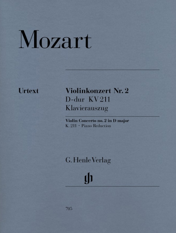 Violinkonzert Nr. 2 D-dur KV 211