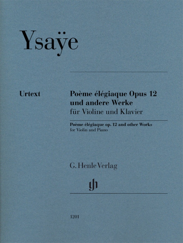 Poème élégiaque op. 12 and other Works