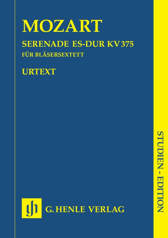 Serenade Es-dur KV 375 für je 2 Klarinetten, Hörner und Fagotte