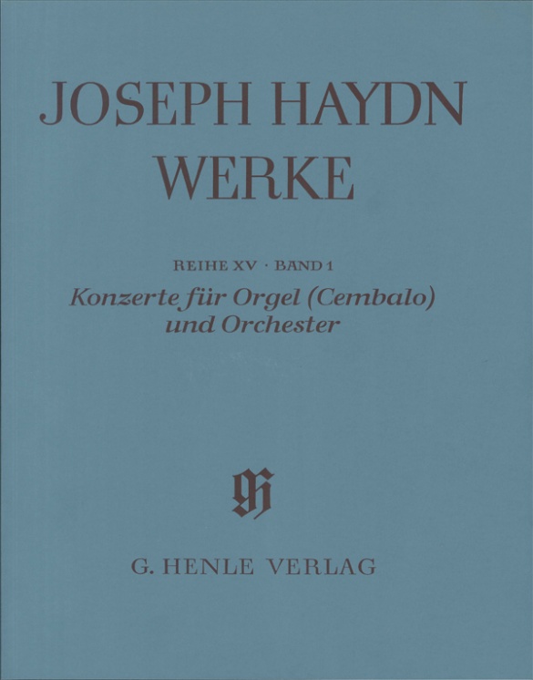 Reihe 15, Bd. 1 | Konzerte für Orgel (Cembalo) und Orchester