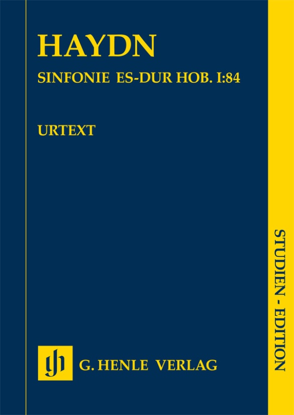 Symphony E flat major Hob. I:84 (Paris Symphony)