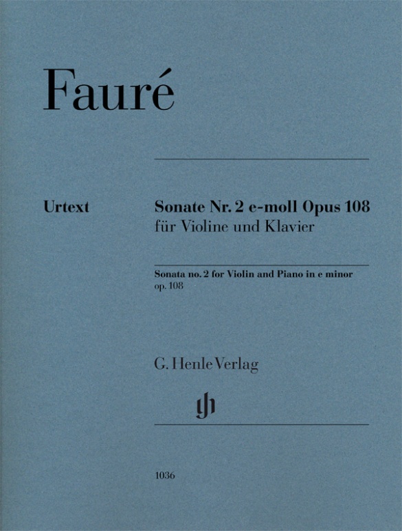 Violin Sonata no. 2 e minor op. 108