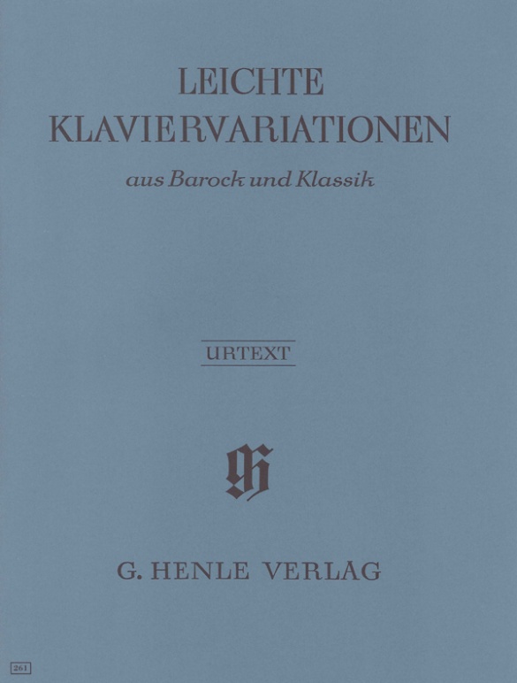 Easy Piano Variations from the Baroque and Classic Period