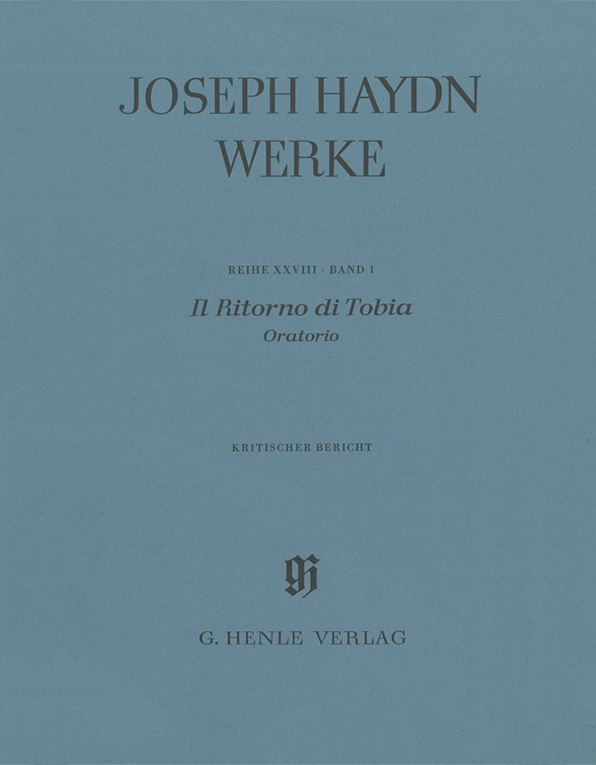 Reihe 28, Bd. 1 | Il ritorno di Tobia - Oratorio, Band I