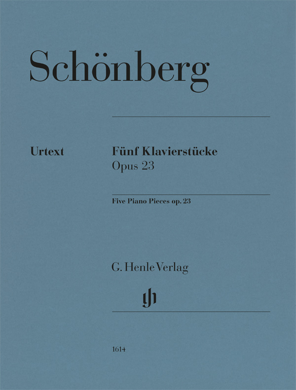 Fünf Klavierstücke op. 23