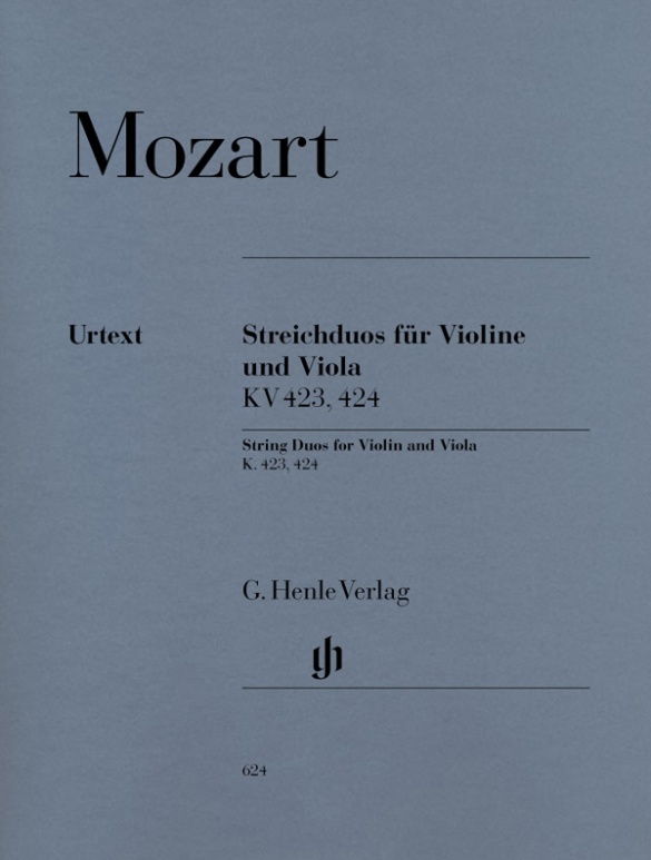 String Duos K. 423, 424 for Violin and Viola