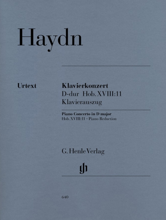 Concerto pour piano (clavecin) en Ré majeur Hob. XVIII:11