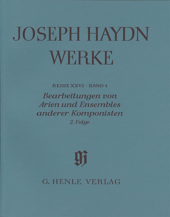 Ser. 26, Vol. 4 | Adaptations d'airs et d‘ensembles d'autres compositeurs, volume 2