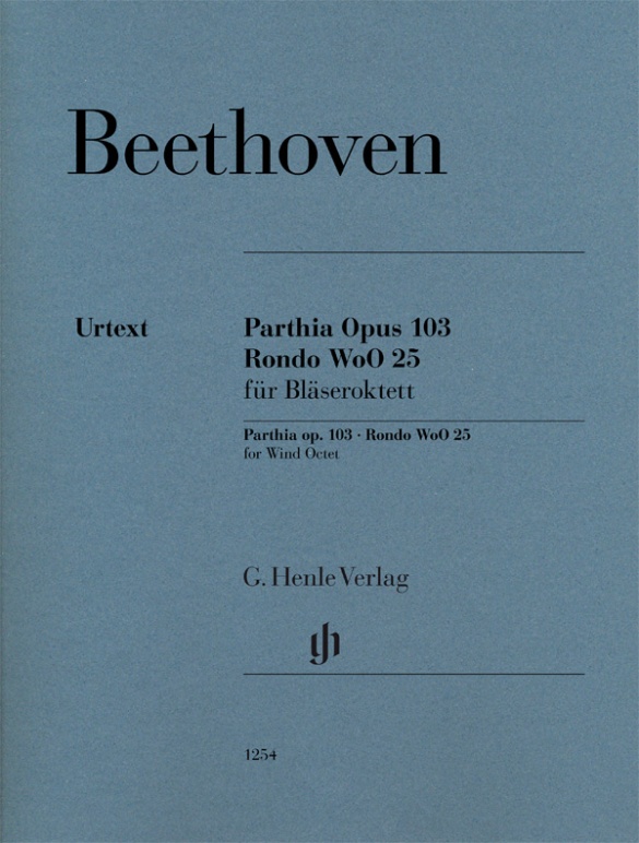 Parthia op. 103 · Rondo WoO 25 pour 2 hautbois, 2 clarinettes, 2 cors et 2 bassons