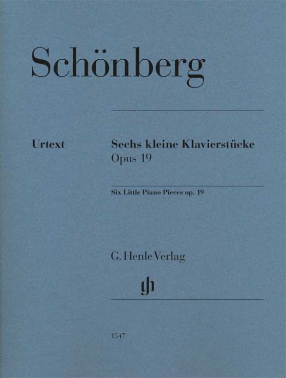 Sechs kleine Klavierstücke op. 19