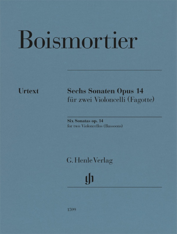 Six Sonatas op. 14 for two Violoncellos (Bassoons)