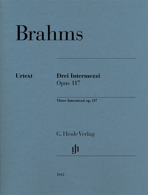 3 Intermezzi op. 117