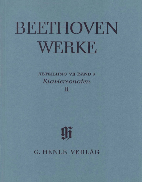 Abt. 7, Bd. 3 | Klaviersonaten, Band II