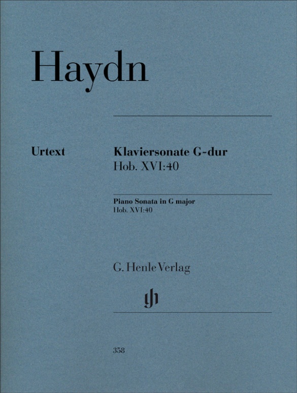 Klaviersonate G-dur Hob. XVI:40