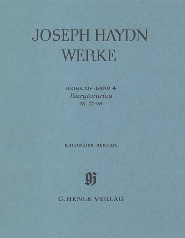 Ser. 14, Vol. 4 | Barytone Trios no. 73-96