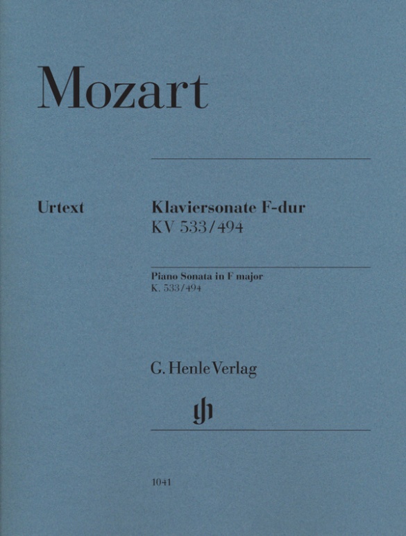 Klaviersonate F-dur KV 533/494