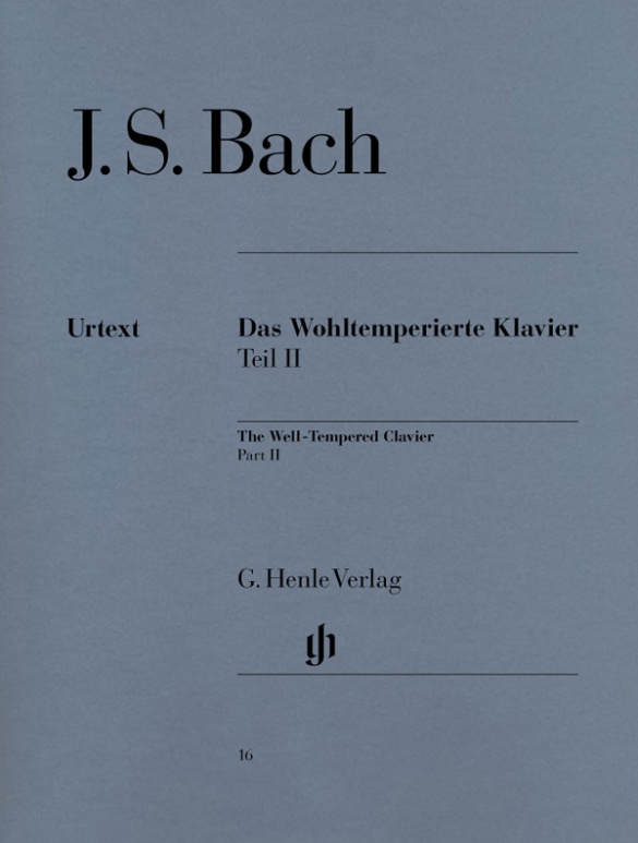 Das Wohltemperierte Klavier Teil II BWV 870-893