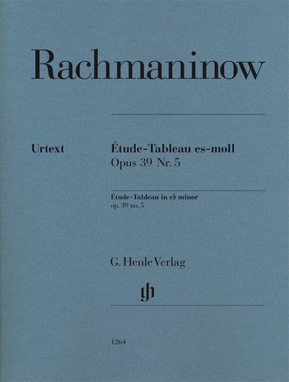 Étude-Tableau e flat minor op. 39 no. 5